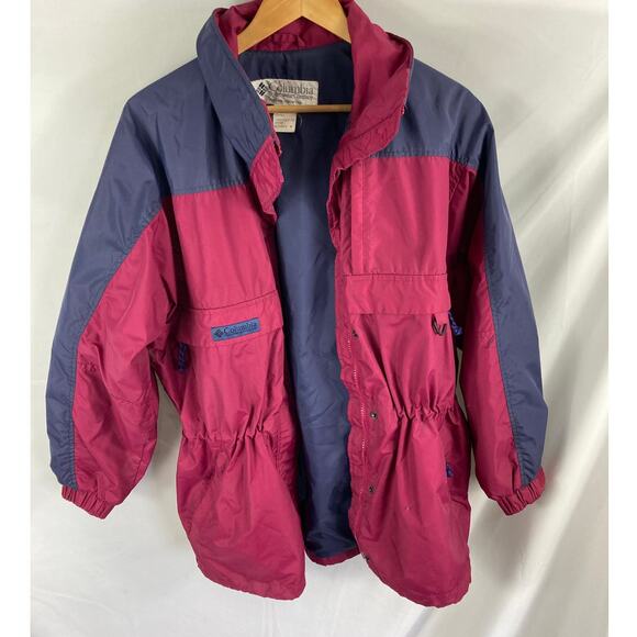 Columbia Womans Pink Purple Coat Size Medium - Picture 1 of 7